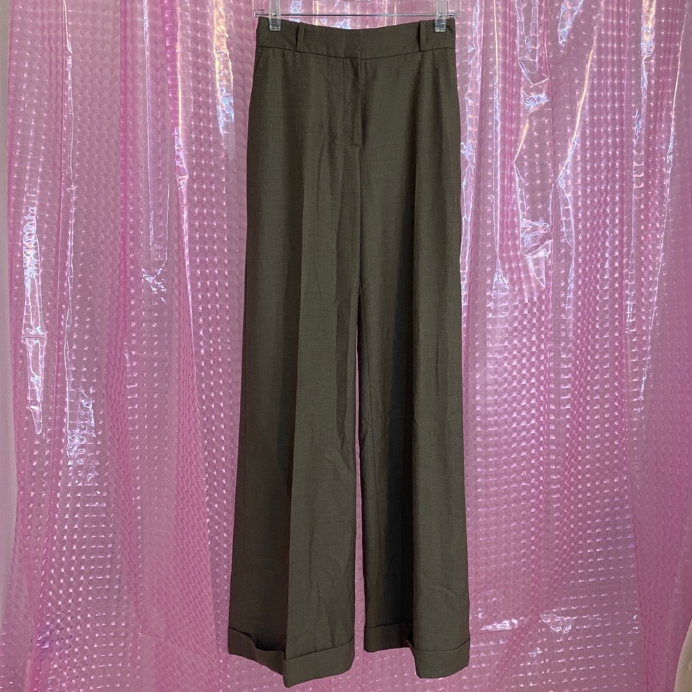 Oscar de la Renta High Waisted Trousers Pants